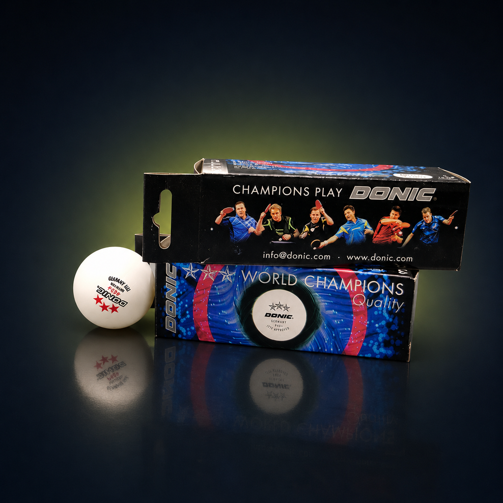 Donic 3-Star 40+ Table Tennis Balls (Pack of 3)