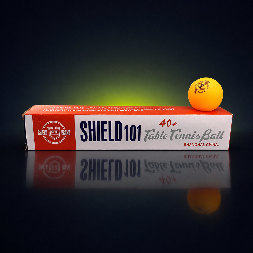 Shield 101 40+ Table Tennis Balls (Pack of 6)