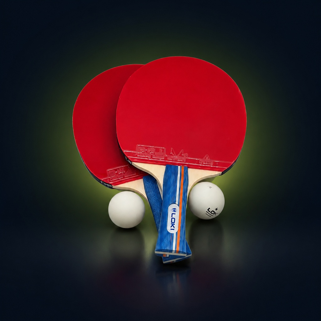 LOKI K3000 Table Tennis Racket Set
