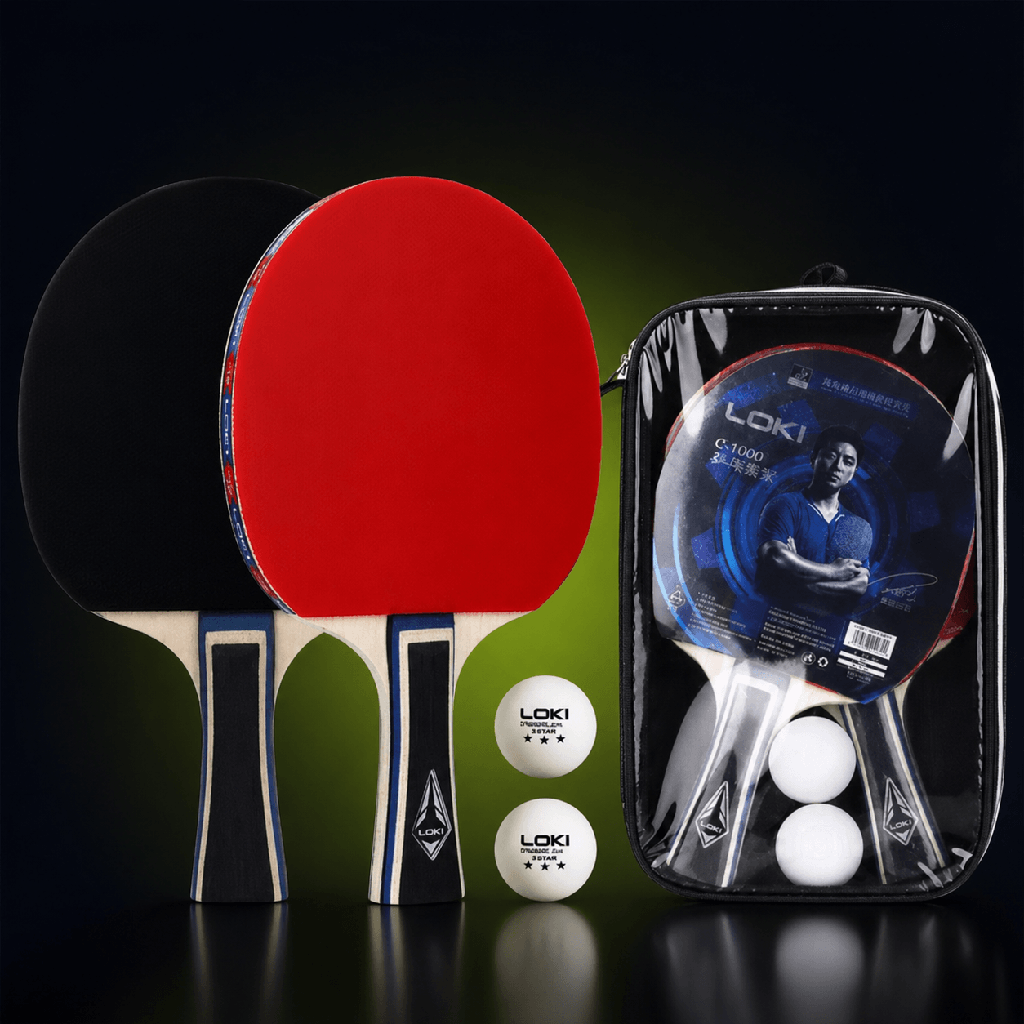 LOKI K1000 Table Tennis Racket Set