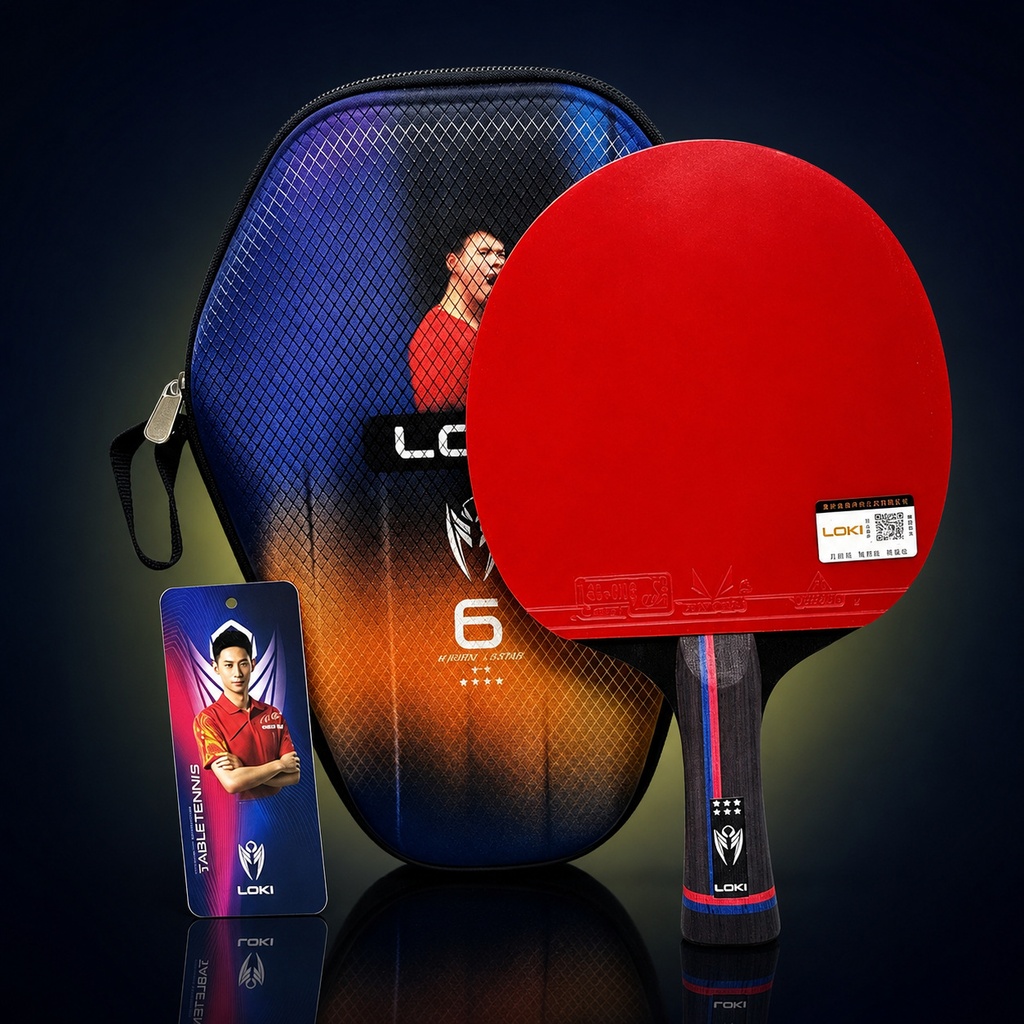 LOKI Kirin 6-Star Table Tennis Racket