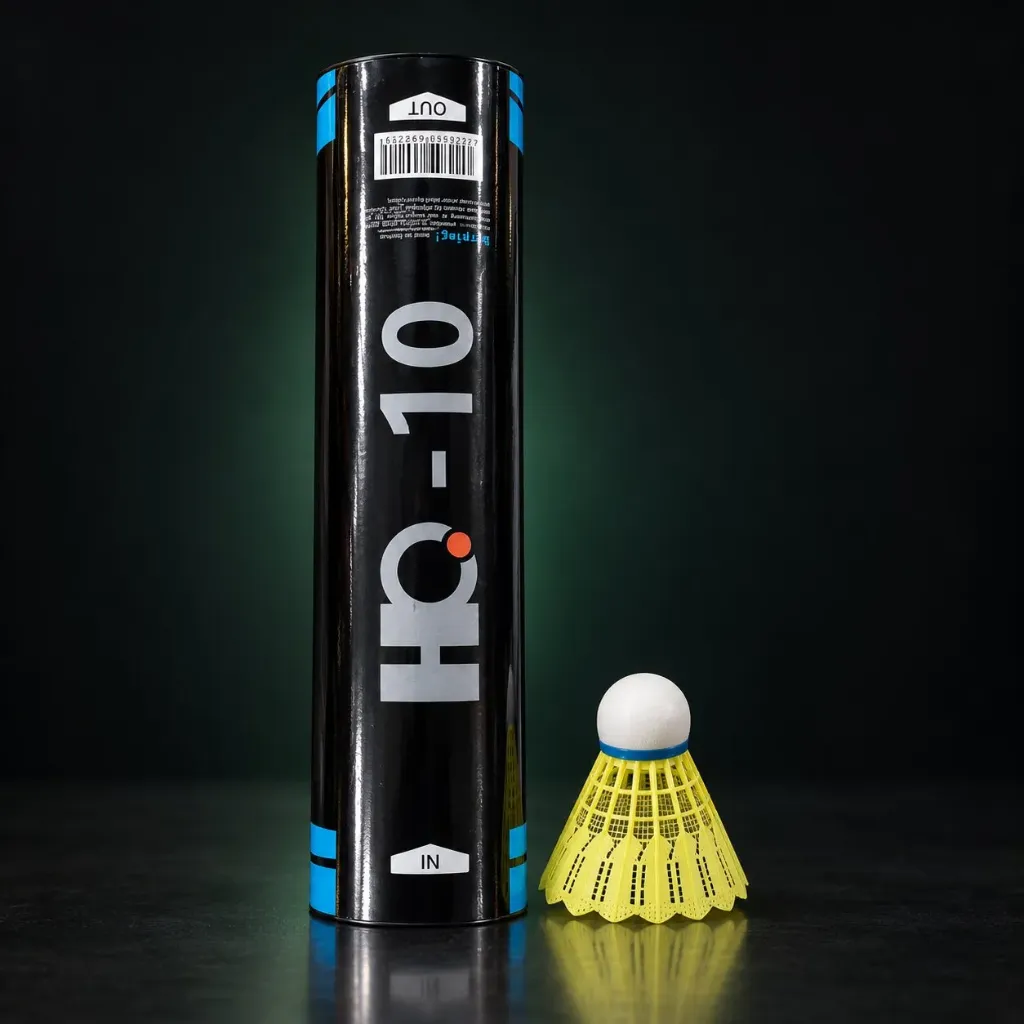 HC-10 Nylon Shuttlecocks (Yellow)