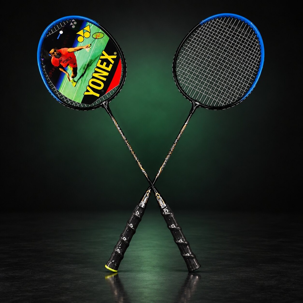 Yonex-1001 Badminton Racket Set