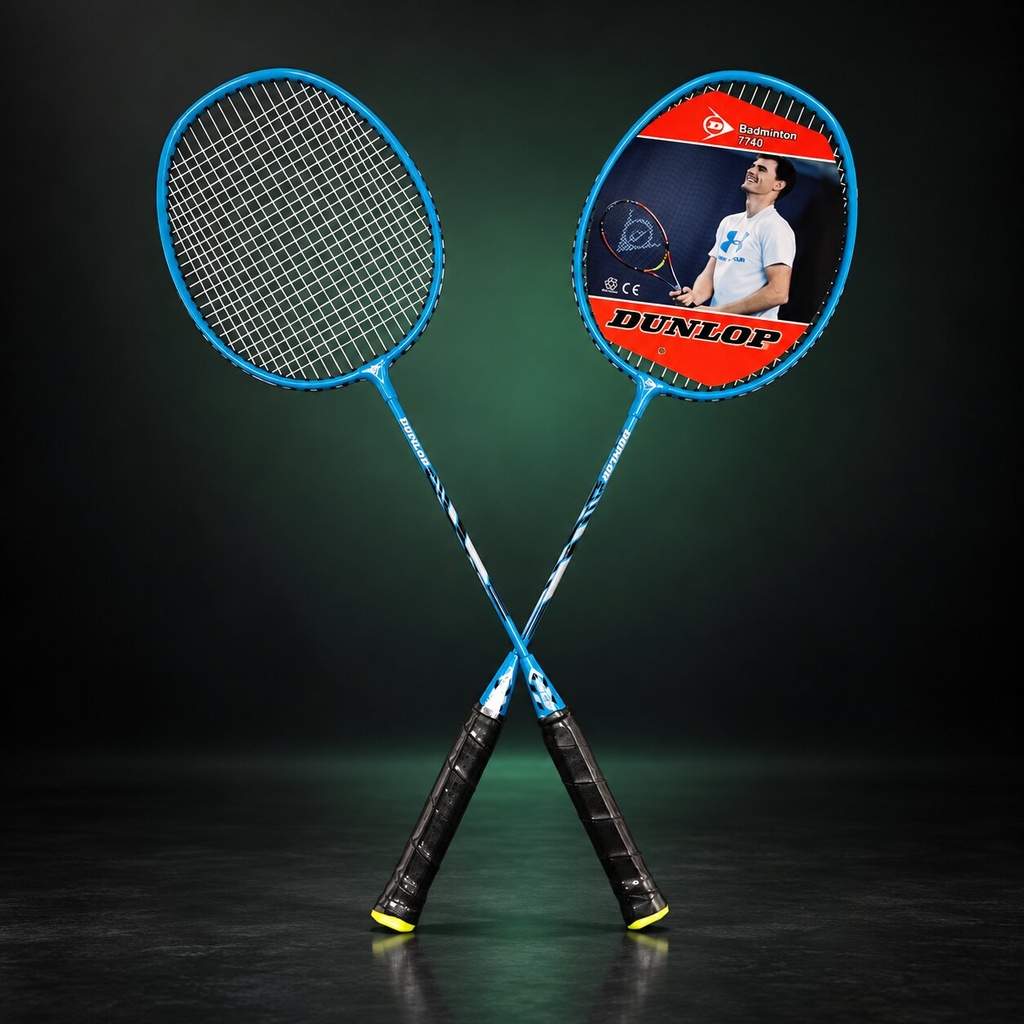 Dunlop-7740 Badminton Racket Set