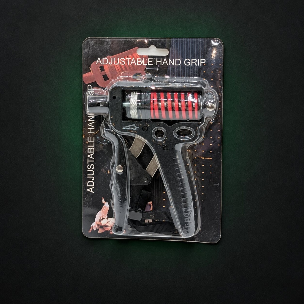 Adjustable hand grip strengthener